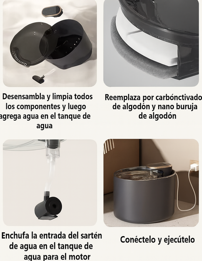 BEBEDERO | FUENTE AUTOMATICA PARA MASCOTAS